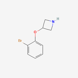 molecular formula C9H10BrNO B1292753 3-(2-Bromophenoxy)azetidine CAS No. 954223-05-3