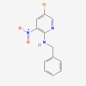 molecular formula C12H10BrN3O2 B1292762 N-Benzyl-5-bromo-3-nitropyridin-2-amine CAS No. 954228-85-4