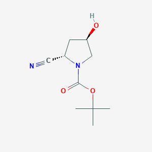 (2S,4R)-1-Boc-2-cyano-4-hydroxypyrrolidine