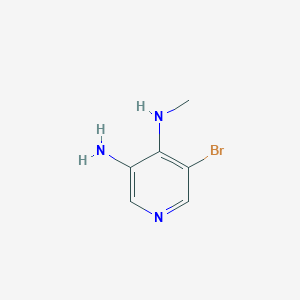 molecular formula C6H8BrN3 B1292767 5-Bromo-N4-methylpyridine-3,4-diamine CAS No. 1044771-99-4