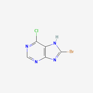 8-bromo-6-chloro-9H-purine