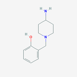 2-[(4-Aminopiperidin-1-yl)methyl]phenol