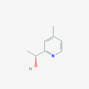 molecular formula C8H11NO B12927783 (R)-1-(4-Methylpyridin-2-yl)ethanol 