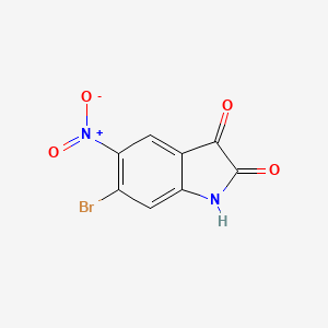 6-bromo-5-nitro-1H-indole-2,3-dione