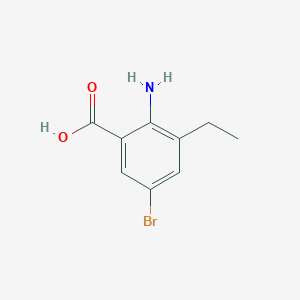 2-Amino-5-bromo-3-ethylbenzoic acid