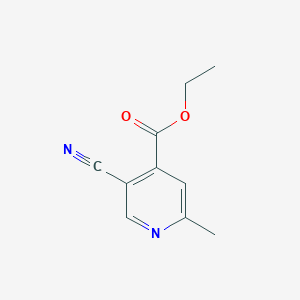 Ethyl 5-cyano-2-methylisonicotinate