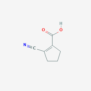2-Cyanocyclopent-1-ene-1-carboxylic acid