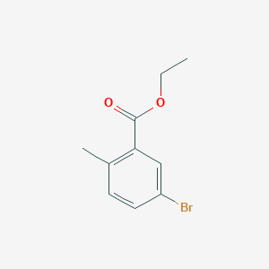 molecular formula C10H11BrO2 B1292824 5-溴-2-甲基苯甲酸乙酯 CAS No. 359629-91-7
