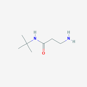 molecular formula C7H17ClN2O B1292826 3-Amino-N-(tert-butyl)propanamide CAS No. 209467-48-1