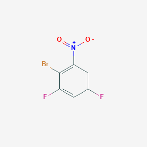 molecular formula C6H2BrF2NO2 B1292832 2-Bromo-1,5-difluoro-3-nitrobenzene CAS No. 877161-74-5