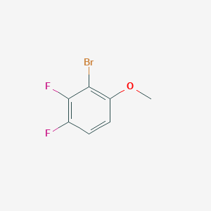 molecular formula C7H5BrF2O B1292833 2-溴-3,4-二氟苯甲醚 CAS No. 935285-66-8