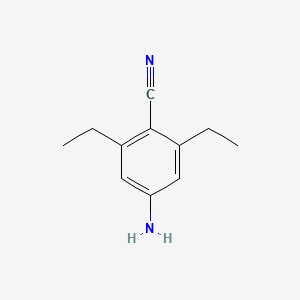 4-Amino-2,6-diethylbenzonitrile