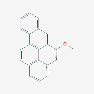 molecular formula C21H14O B12928353 5-Methoxybenzo[pqr]tetraphene CAS No. 56183-00-7