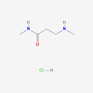 N-Methyl-3-(methylamino)propanamide hydrochloride