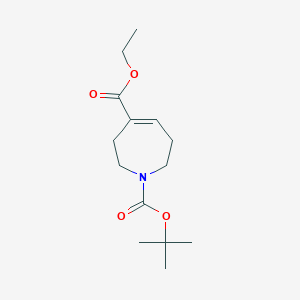 1-tert-Butyl 4-ethyl 2,3,6,7-tetrahydro-1H-azepine-1,4-dicarboxylate