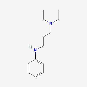 molecular formula C13H22N2 B12928995 N',N'-diethyl-N-phenyl-propane-1,3-diamine 