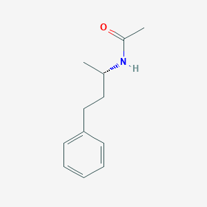 molecular formula C12H17NO B12929039 (S)-N-(4-Phenylbutan-2-yl)acetamide 