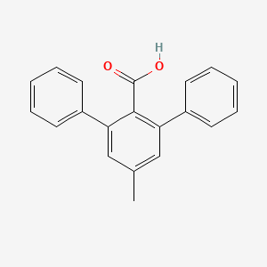 molecular formula C20H16O2 B12929109 4-methyl-2,6-diphenylbenzoic acid CAS No. 171669-68-4