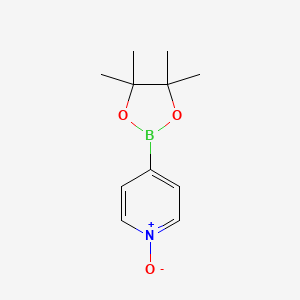 molecular formula C11H16BNO3 B12929138 4-(4,4,5,5-Tetramethyl-1,3,2-dioxaborolan-2-yl)pyridine 1-oxide 