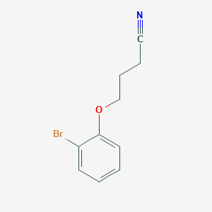 molecular formula C10H10BrNO B1292915 4-(2-Bromophenoxy)butanenitrile 
