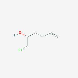 molecular formula C6H11ClO B12929237 (R)-1-Chlorohex-5-en-2-ol 