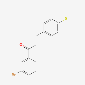 3'-Bromo-3-(4-thiomethylphenyl)propiophenone