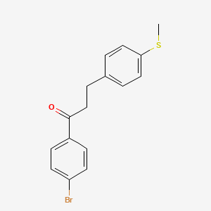 4'-Bromo-3-(4-thiomethylphenyl)propiophenone