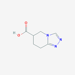 5,6,7,8-Tetrahydro[1,2,4]triazolo[4,3-a]pyridine-6-carboxylic acid