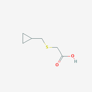 molecular formula C6H10O2S B1293015 [(Cyclopropylmethyl)thio]acetic acid CAS No. 959241-50-0