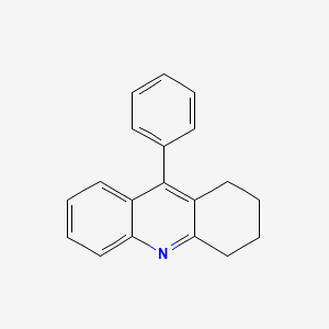 molecular formula C19H17N B12930294 9-Phenyl-1,2,3,4-tetrahydroacridine CAS No. 10265-83-5