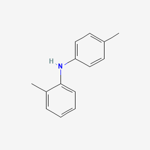 molecular formula C14H15N B12930347 2-Methyl-N-(p-tolyl)aniline 