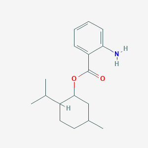 molecular formula C17H25NO2 B129310 Meradimate CAS No. 134-09-8