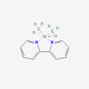 molecular formula C12H14N2Ni B12931053 (2,2'-Bipyridine)dimethylnickel 