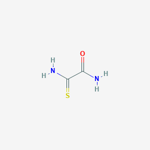 molecular formula C2H4N2OS B12931212 Acetamide, 2-amino-2-thioxo- CAS No. 16475-48-2