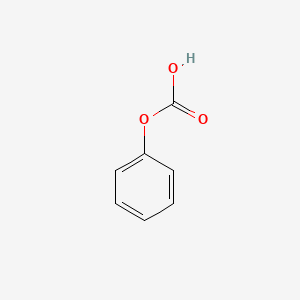 molecular formula C7H6O3 B12931331 Phenyl hydrogen carbonate CAS No. 13932-55-3