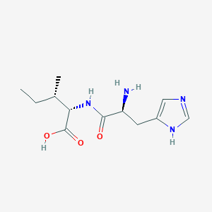 molecular formula C12H20N4O3 B12931368 Histidylisoleucine CAS No. 129050-48-2