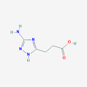 3-(3-Amino-1H-1,2,4-triazol-5-yl)propanoic acid