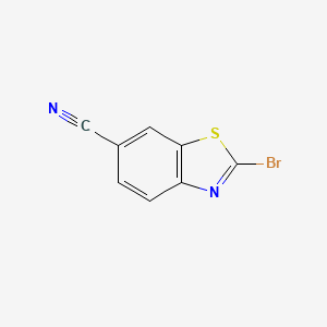 2-Bromobenzo[d]thiazole-6-carbonitrile