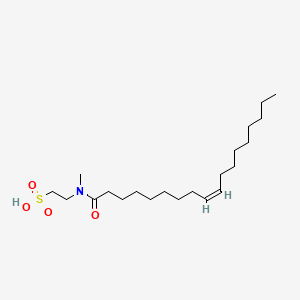 molecular formula C21H41NO4S B12931787 N-Methyl-N-oleoyltaurine CAS No. 97-80-3