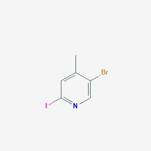 5-Bromo-2-iodo-4-methylpyridine