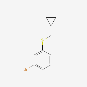1-Bromo-3-(cyclopropylmethyl)thiobenzene
