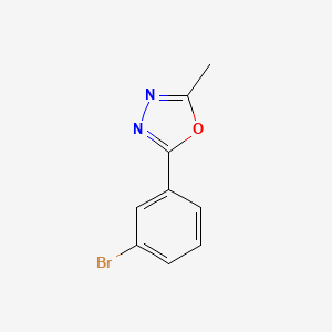 2-(3-Bromophenyl)-5-methyl-1,3,4-oxadiazole