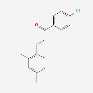 4'-Chloro-3-(2,4-dimethylphenyl)propiophenone