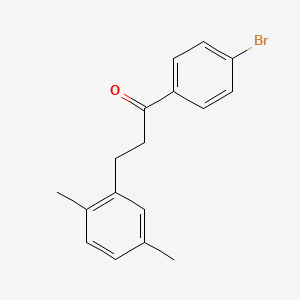 4'-Bromo-3-(2,5-dimethylphenyl)propiophenone