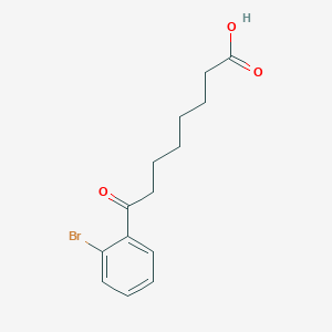 8-(2-Bromophenyl)-8-oxooctanoic acid