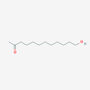 molecular formula C12H24O2 B12932305 12-Hydroxydodecan-2-one 
