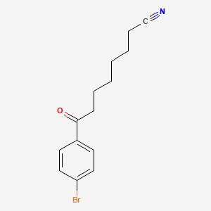 8-(4-Bromophenyl)-8-oxooctanenitrile