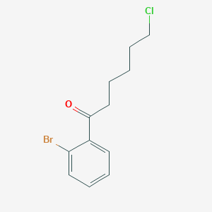 1-(2-Bromophenyl)-6-chloro-1-oxohexane