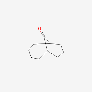 molecular formula C10H16O B12932401 Bicyclo[4.3.1]decan-10-one 