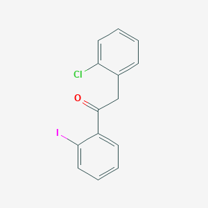 2-(2-Chlorophenyl)-2'-iodoacetophenone